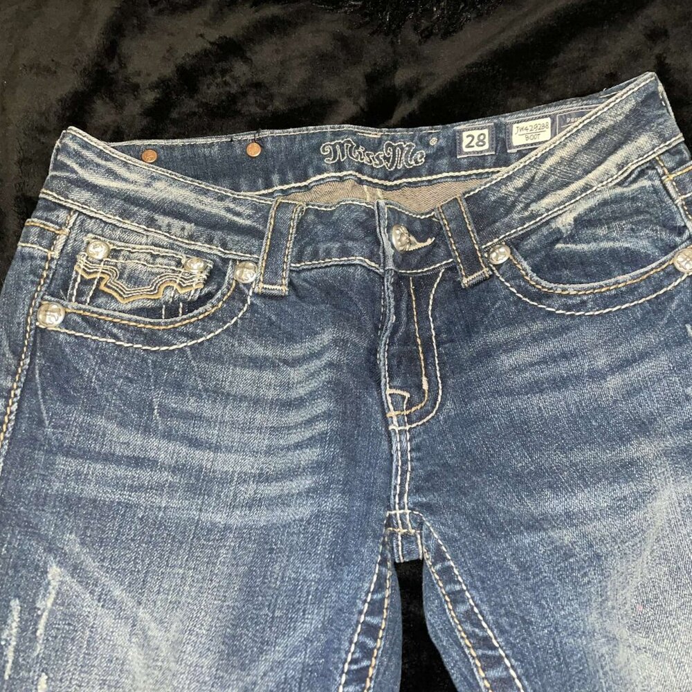 Miss Me barely worn cow print